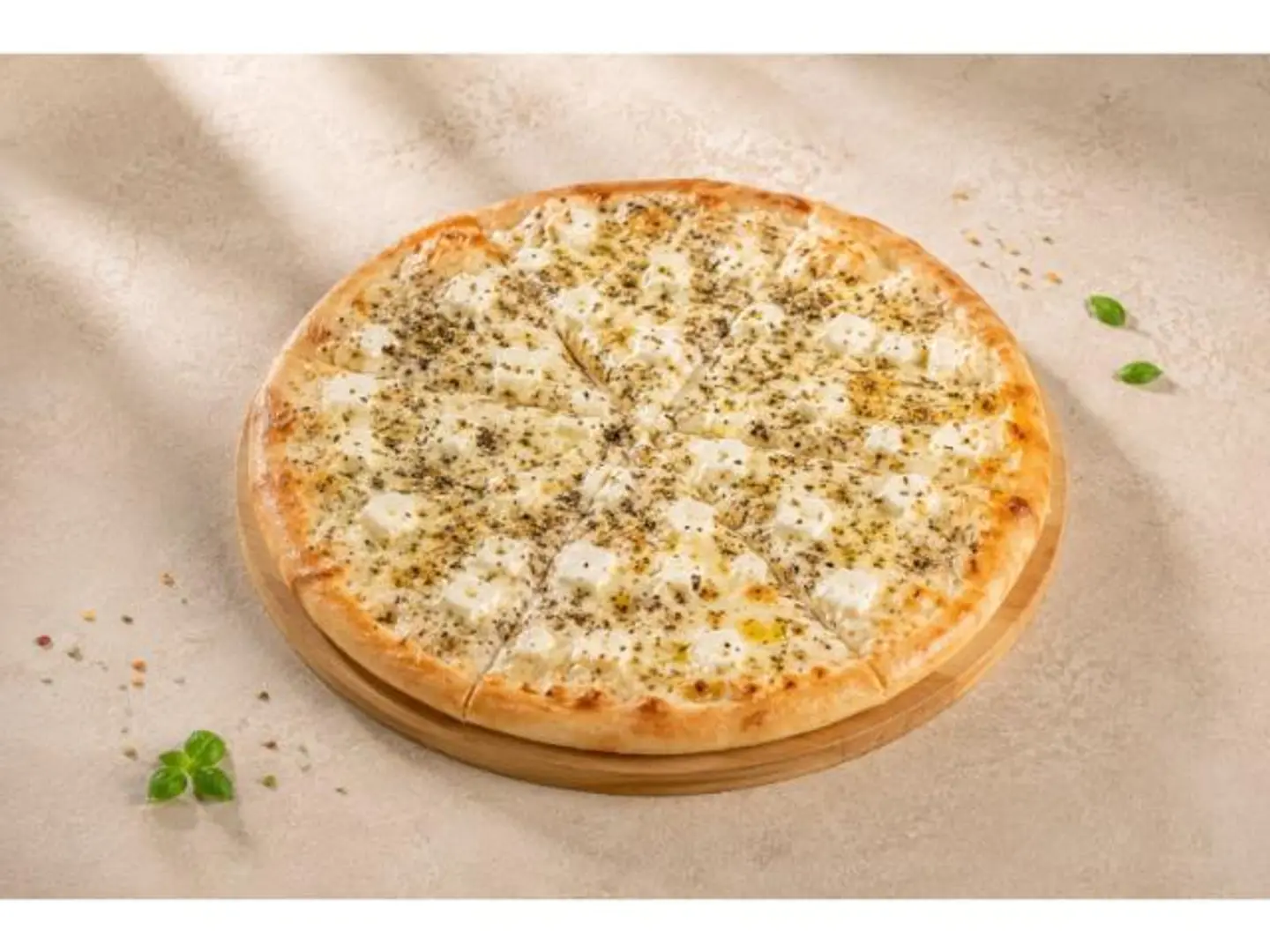 Labneh And Thyme Pizza
