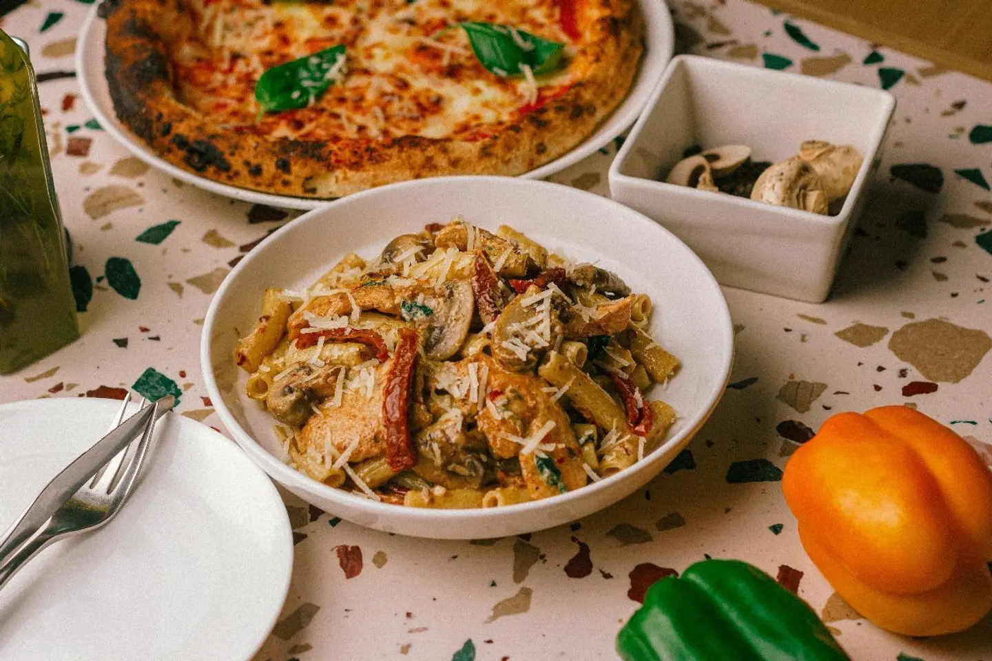 Chicken And Sun Dried Tomato Pasta