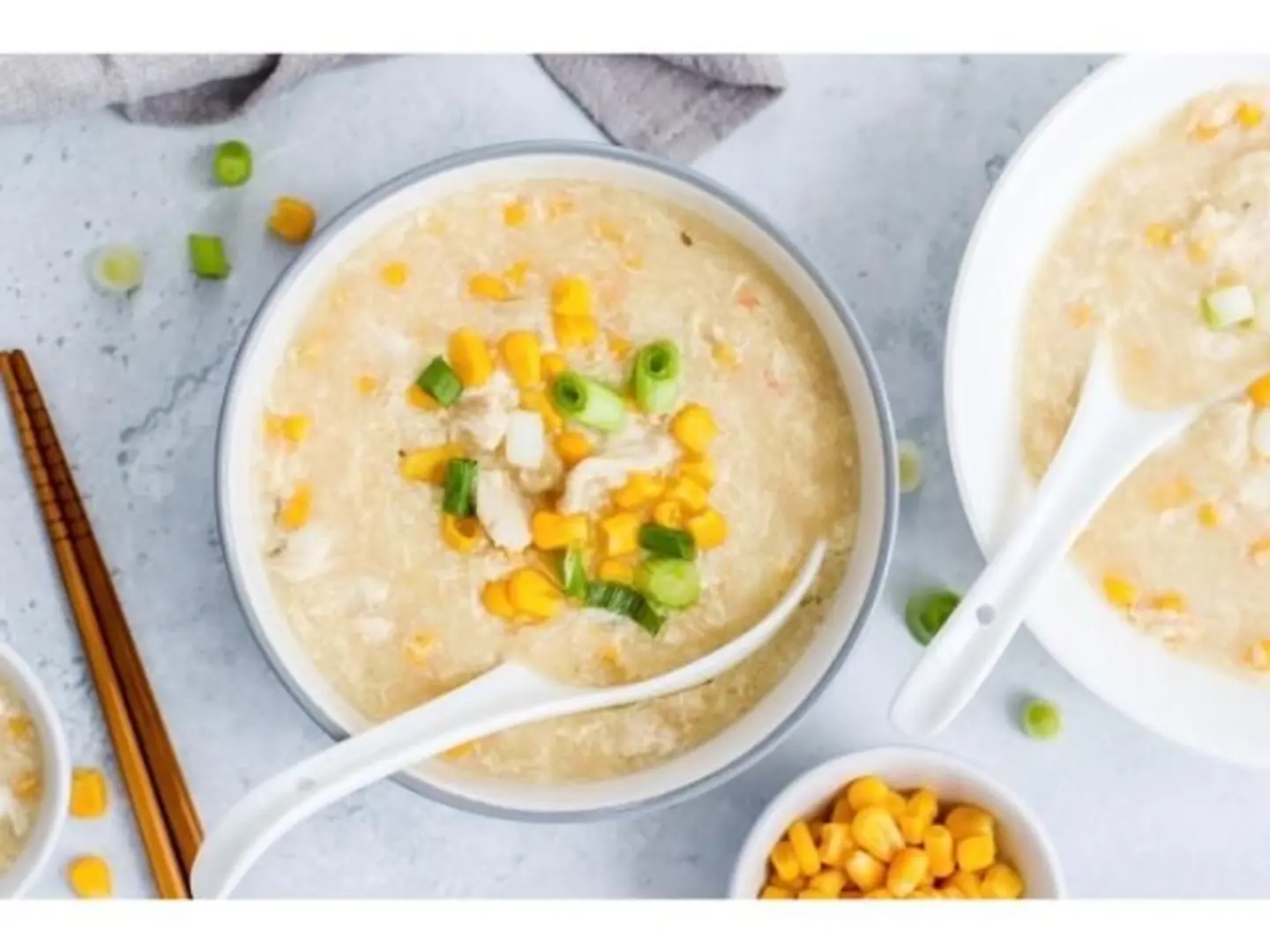 Sweet Corn Soup With Chicken