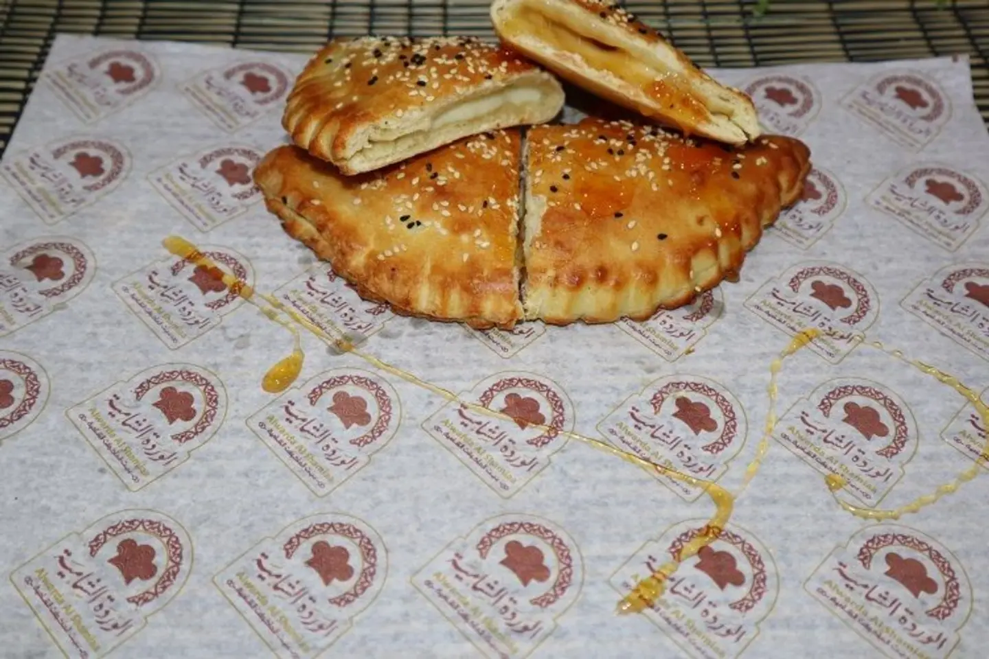 Labneh Pie With Honey