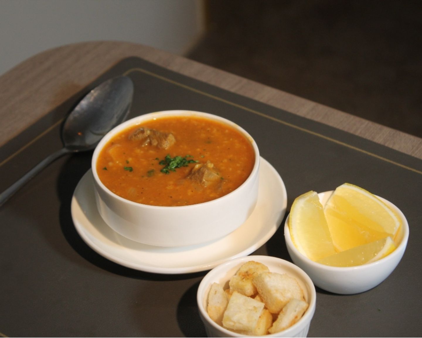 Oat Soup With Meat