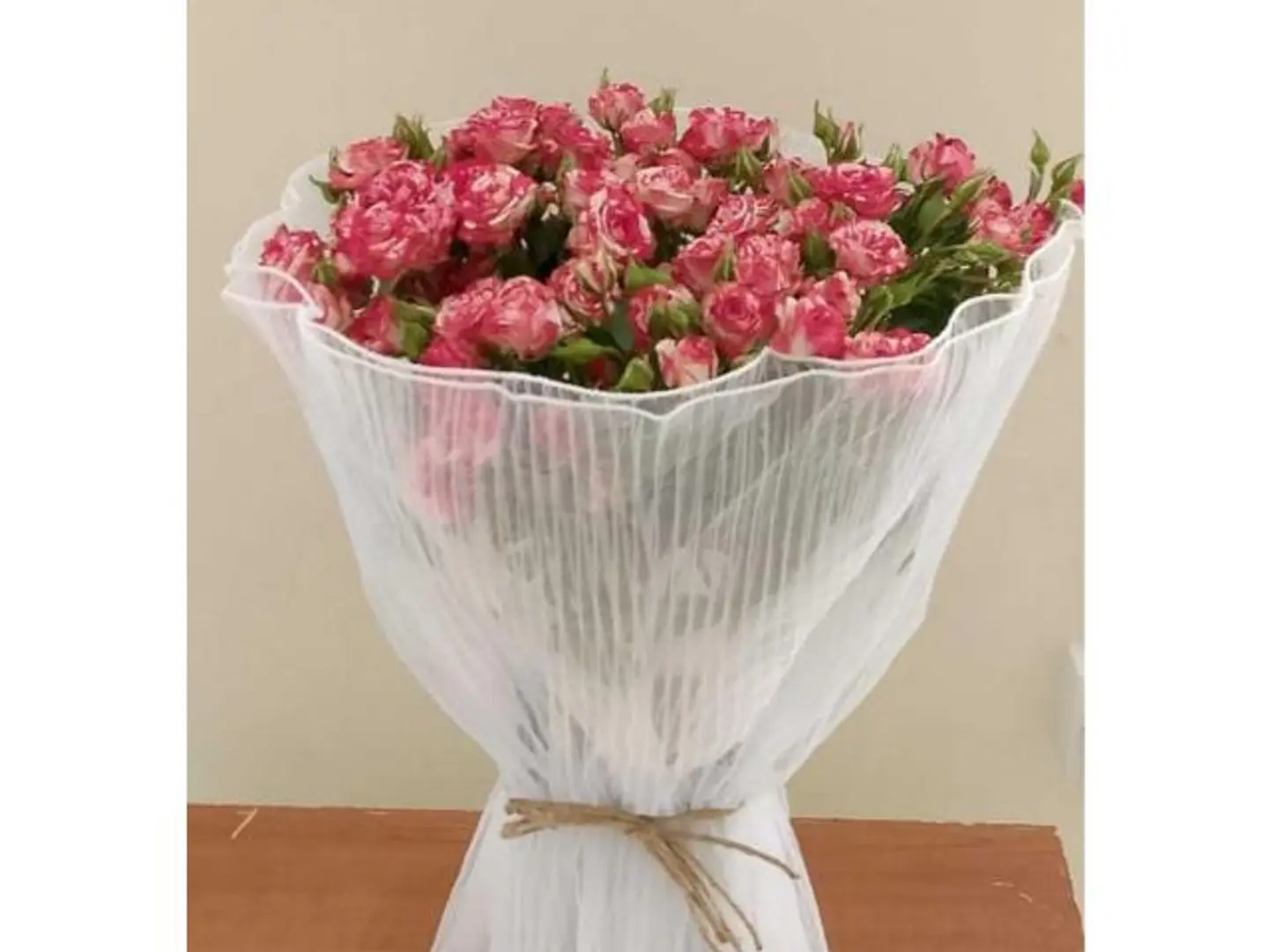 بوكيه ورد بيبي روز دبل كلار