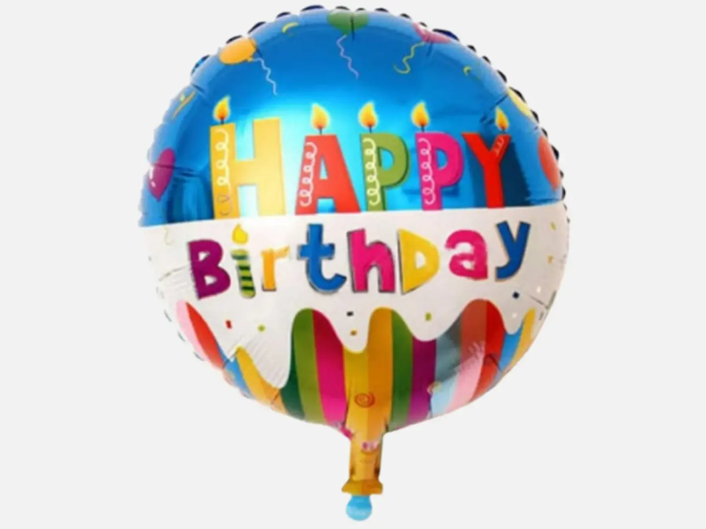 بالون هيليوم عيد ميلاد 18 بوصة