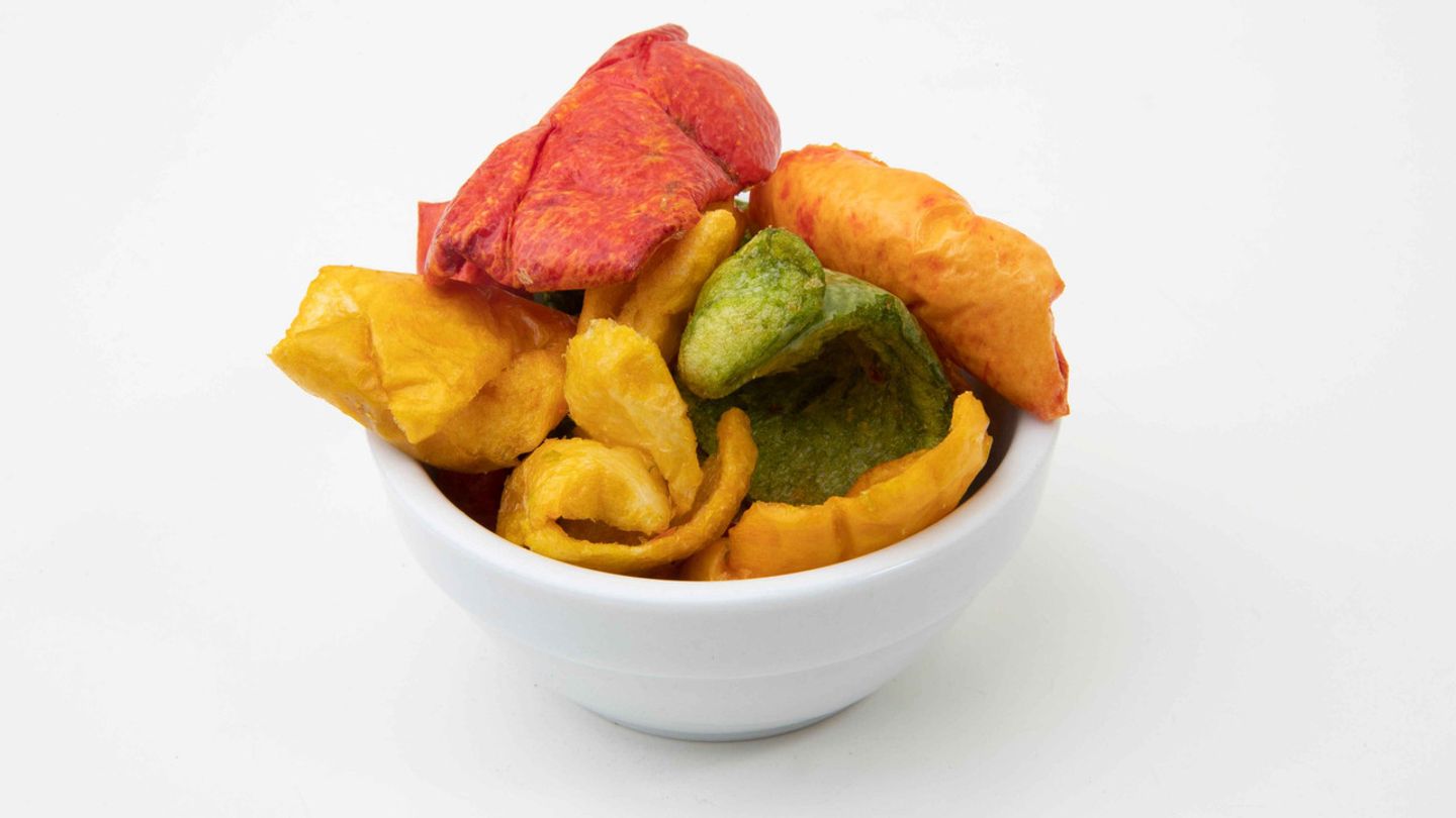 Colored Pepper Chips