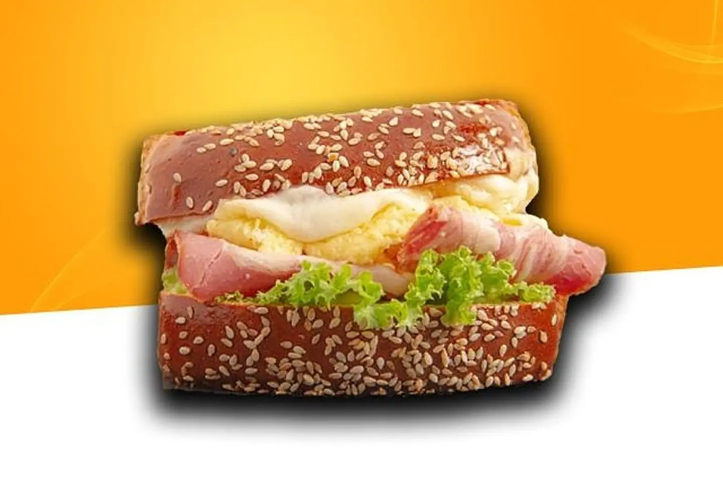 Beef Bacon Egg Sando