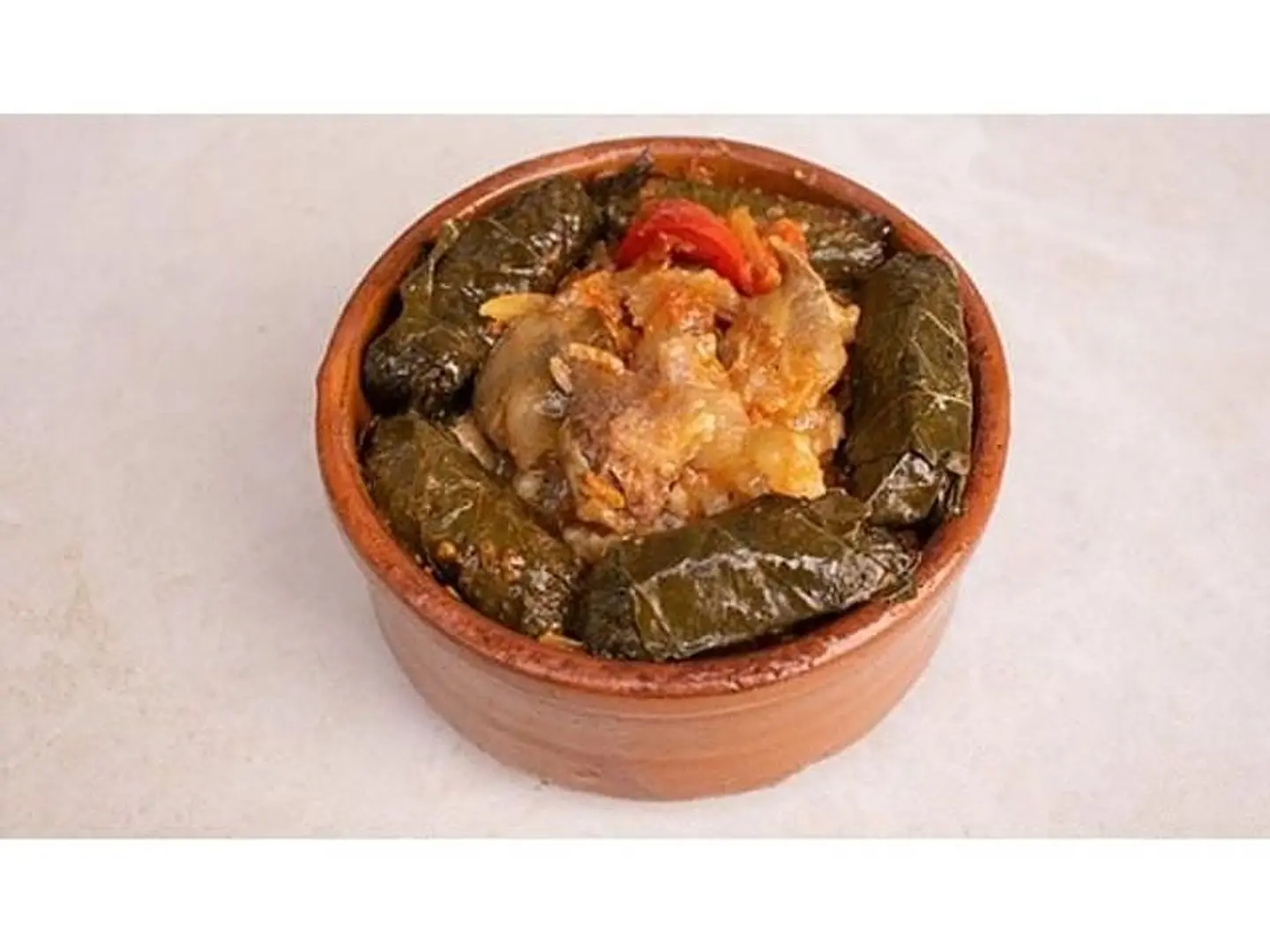 طاجن ورق عنب كوارع