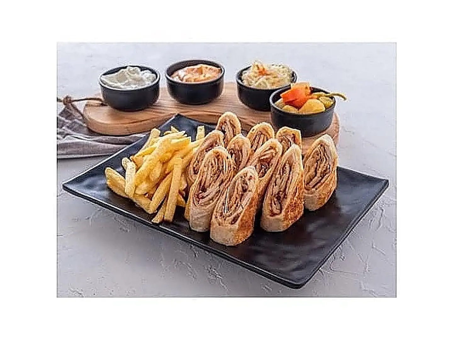 Half Double Arabic Shawarma Without Cheese