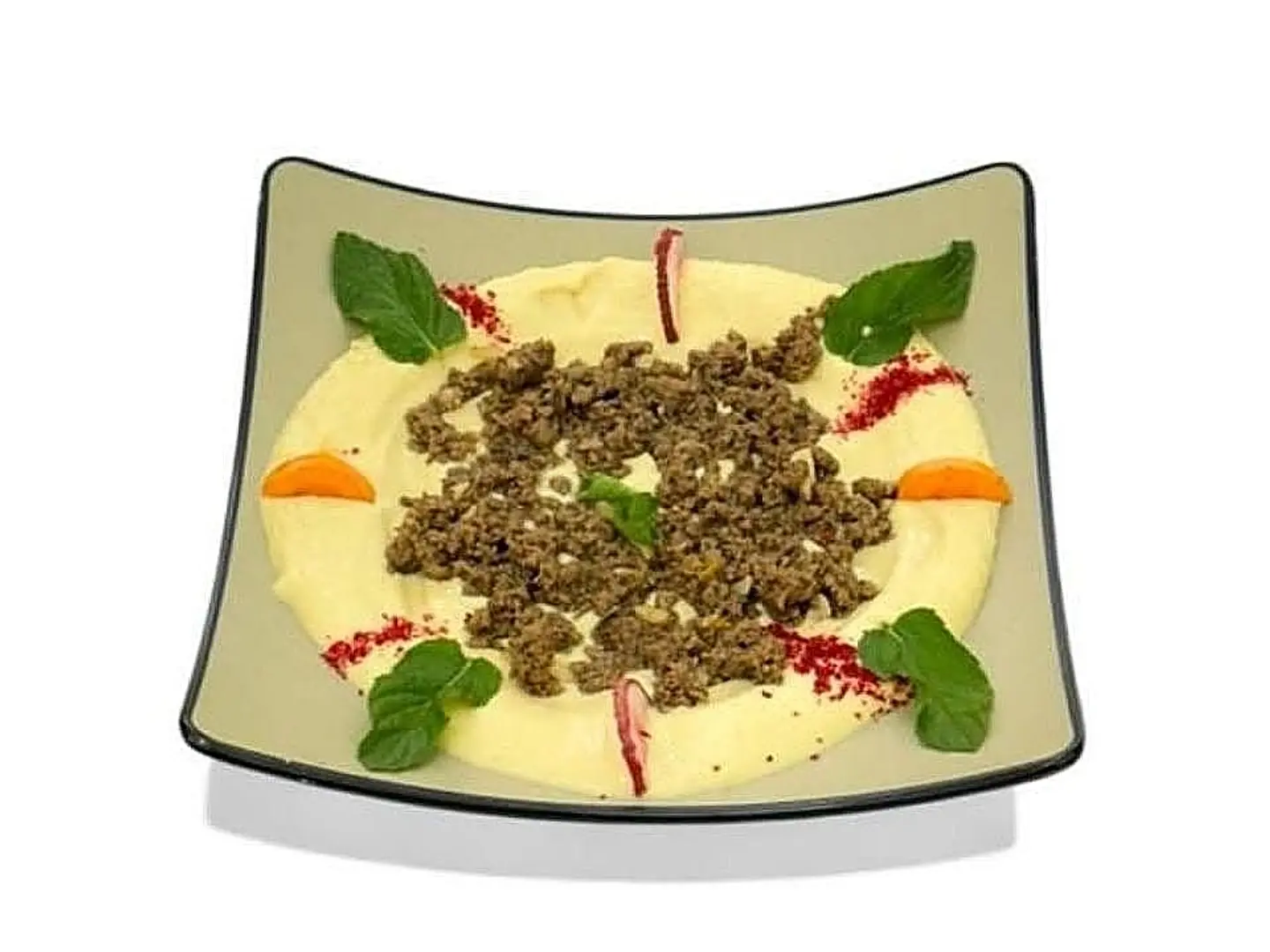 Hummus With Meat Plate