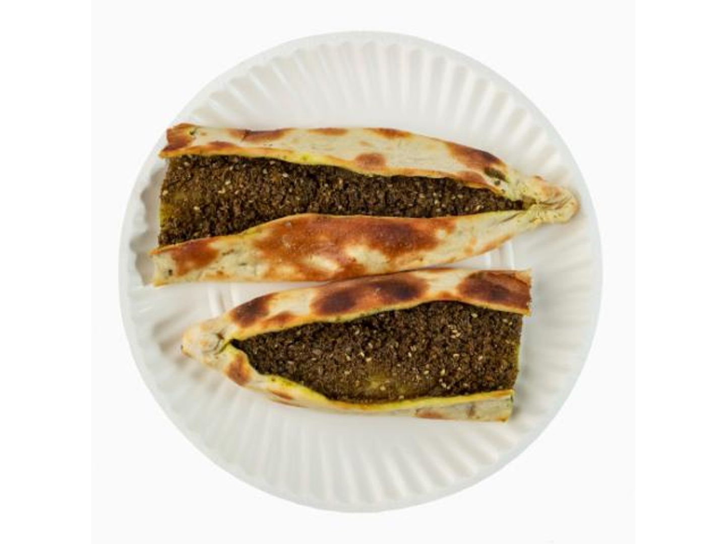 فطيرة لبنه زعتر