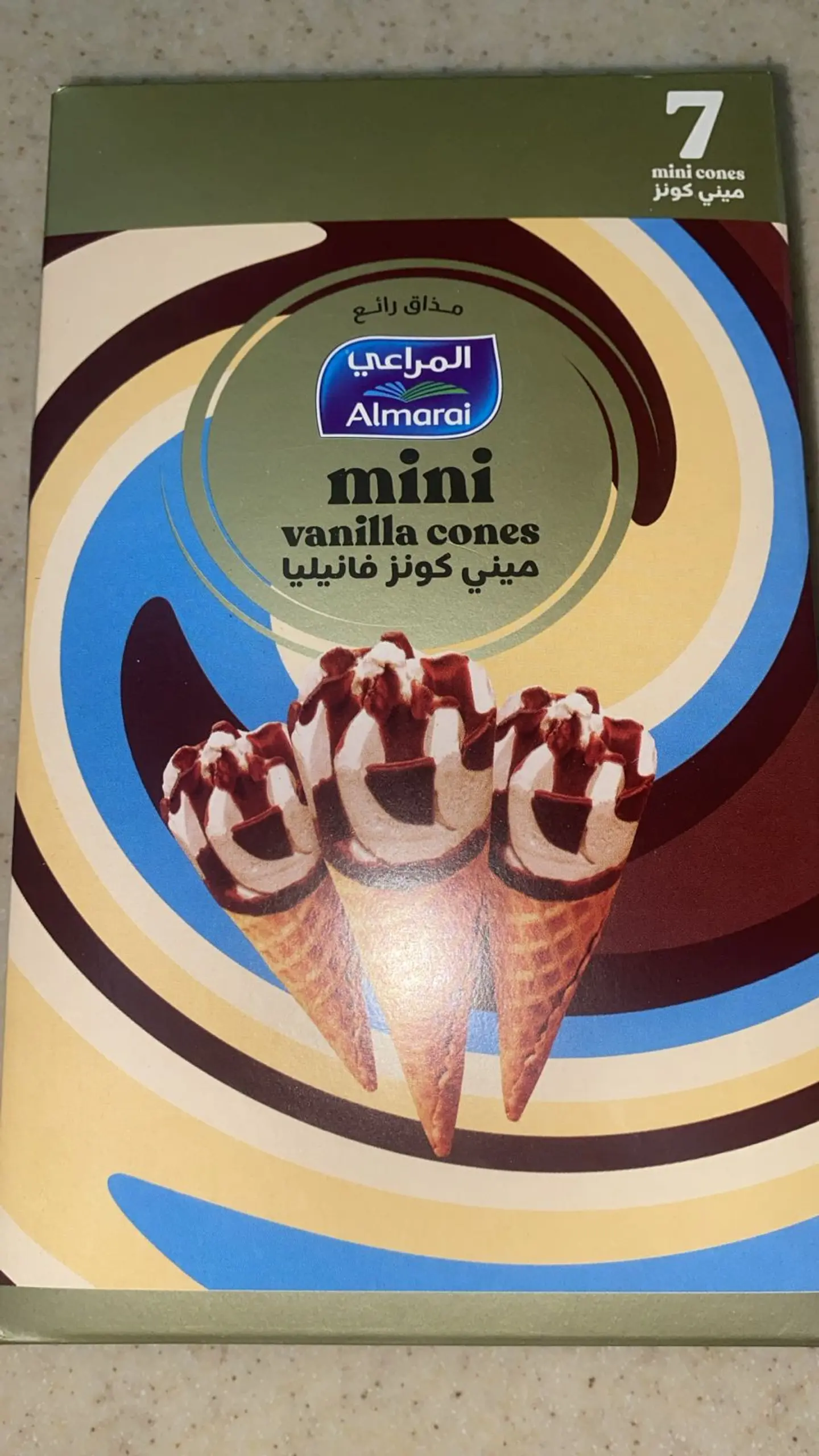 Almarai Mini Cones Vanilla Ice Cream