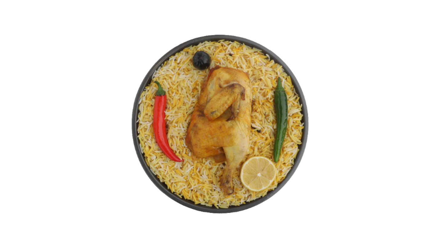 Grilled Chicken Without Rice - Half Chicken