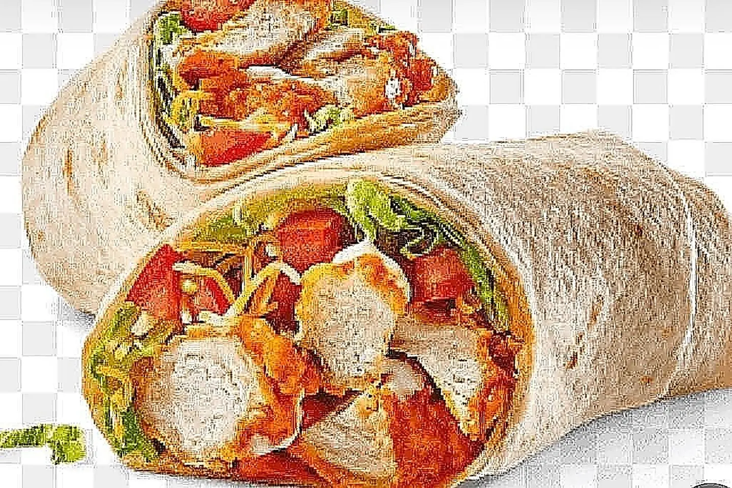 تورتيلا دجاج حار