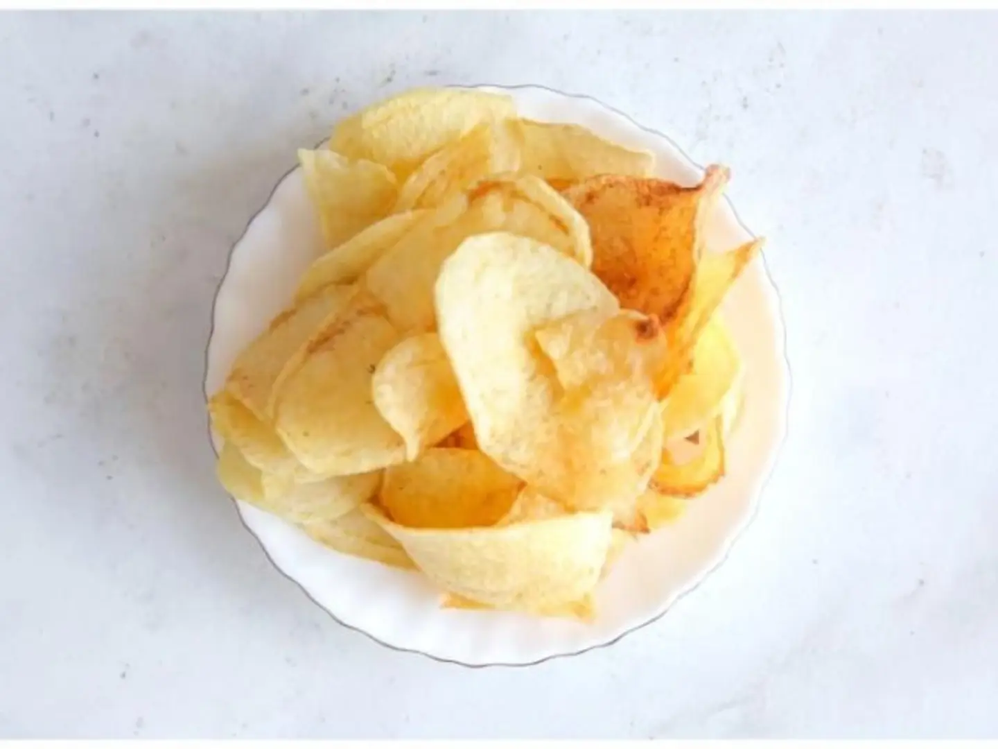 Potato Chips Plate