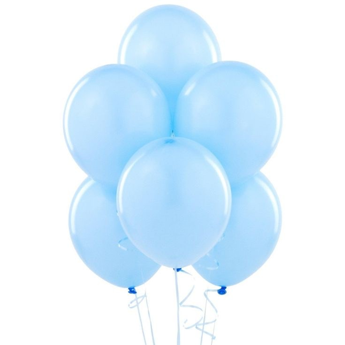 Light Blue Balloons Bouquet