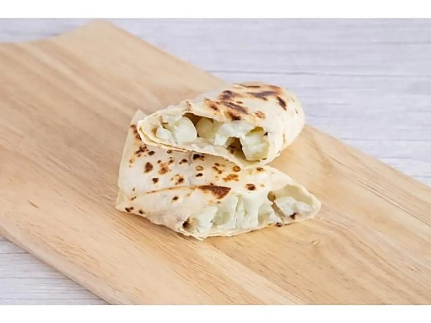 Chapati With Halloumi