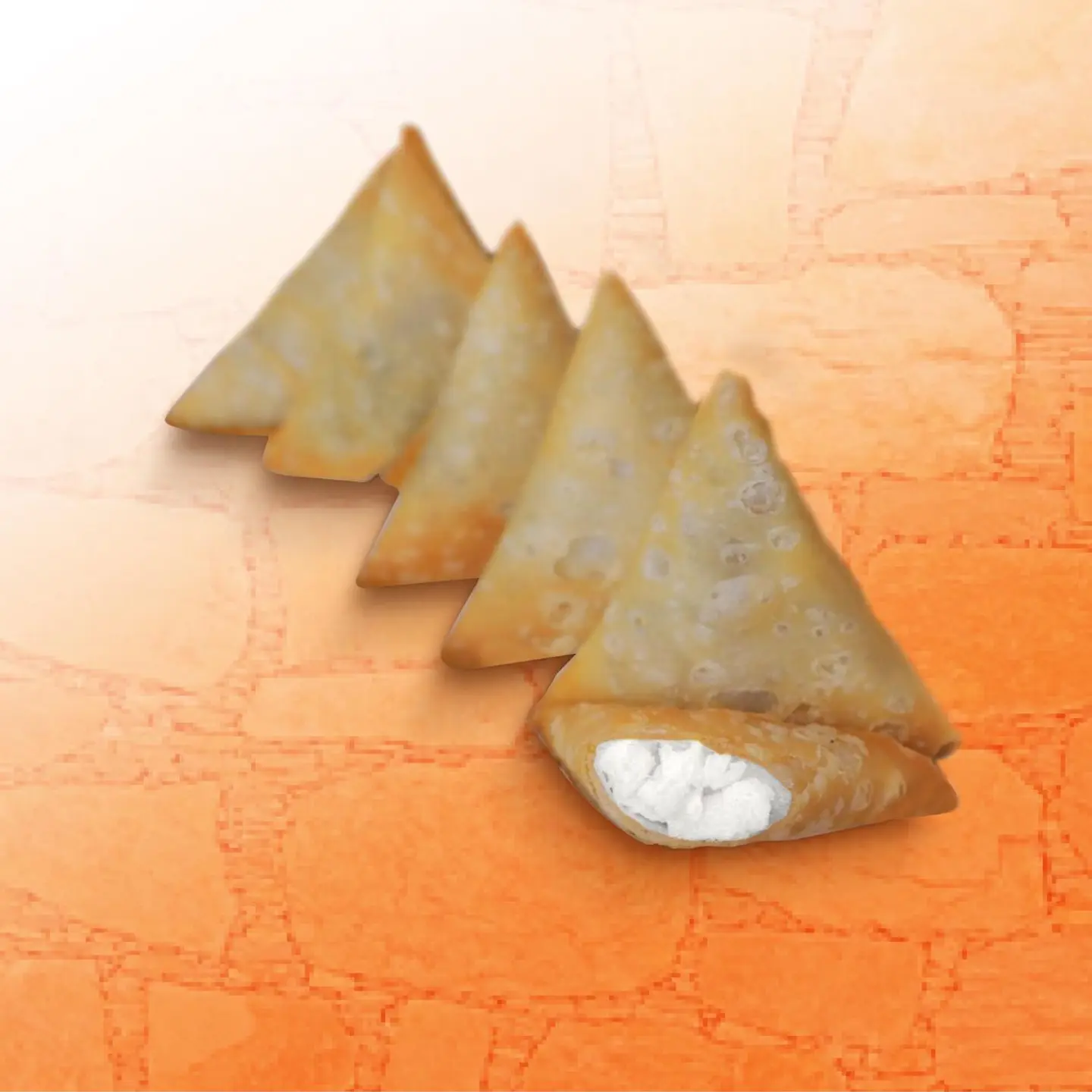 سمبوسة جبنة بيضاء