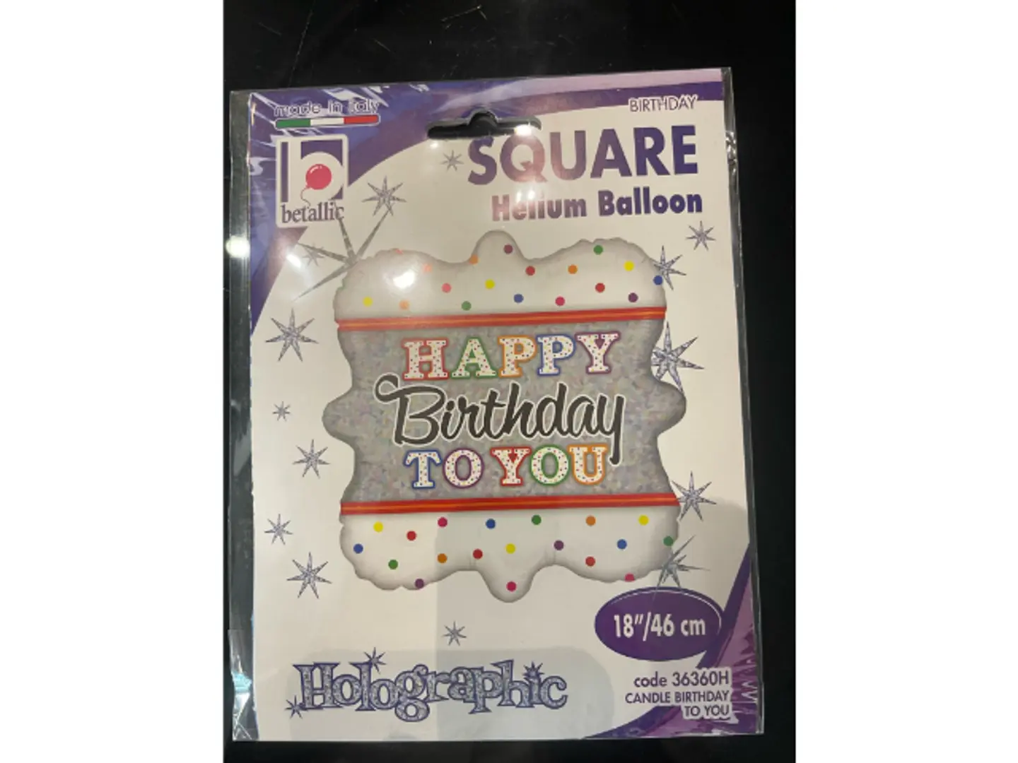 بالون عيد ميلاد ٧