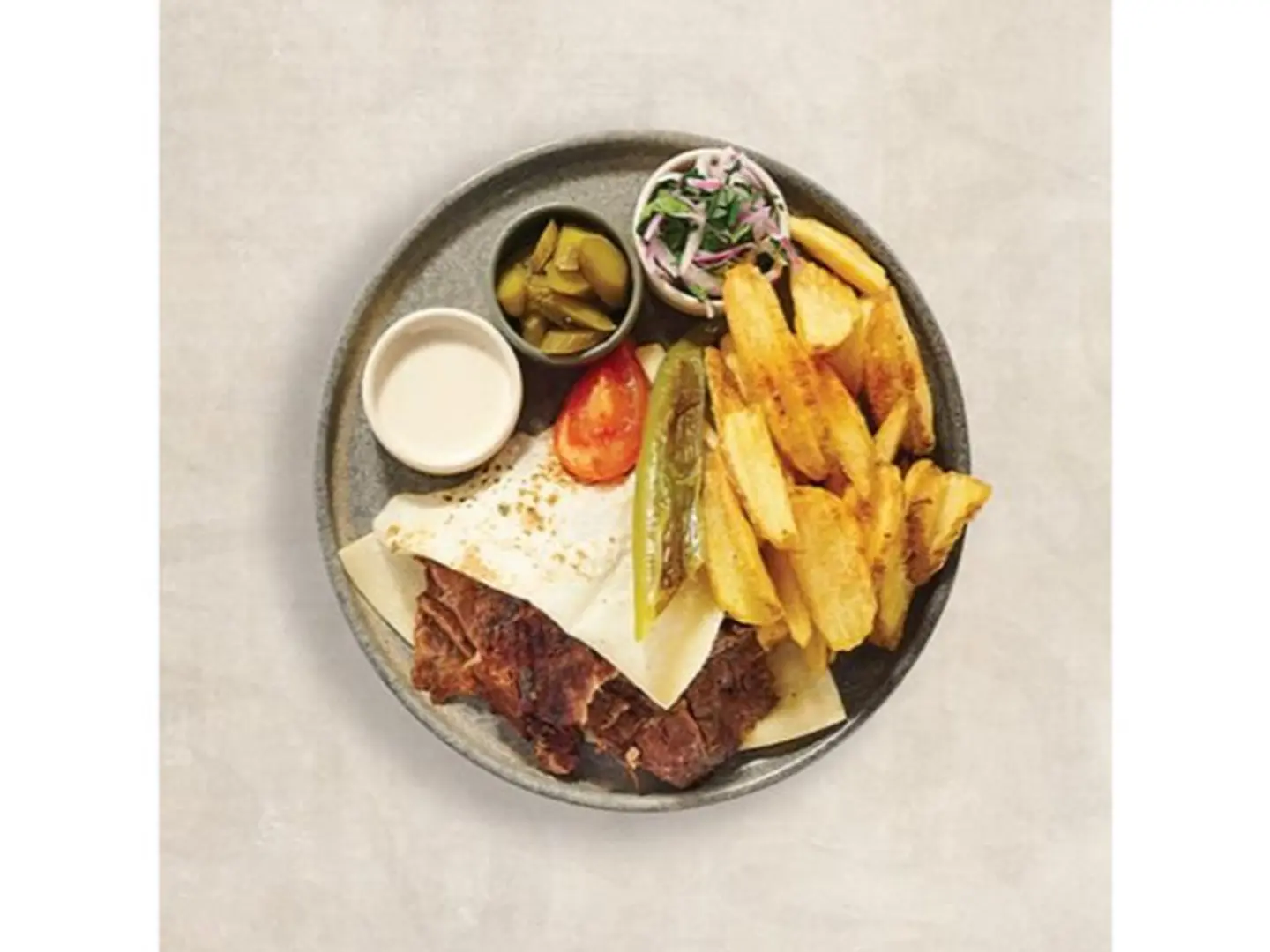Angus Beef Doner With Fries