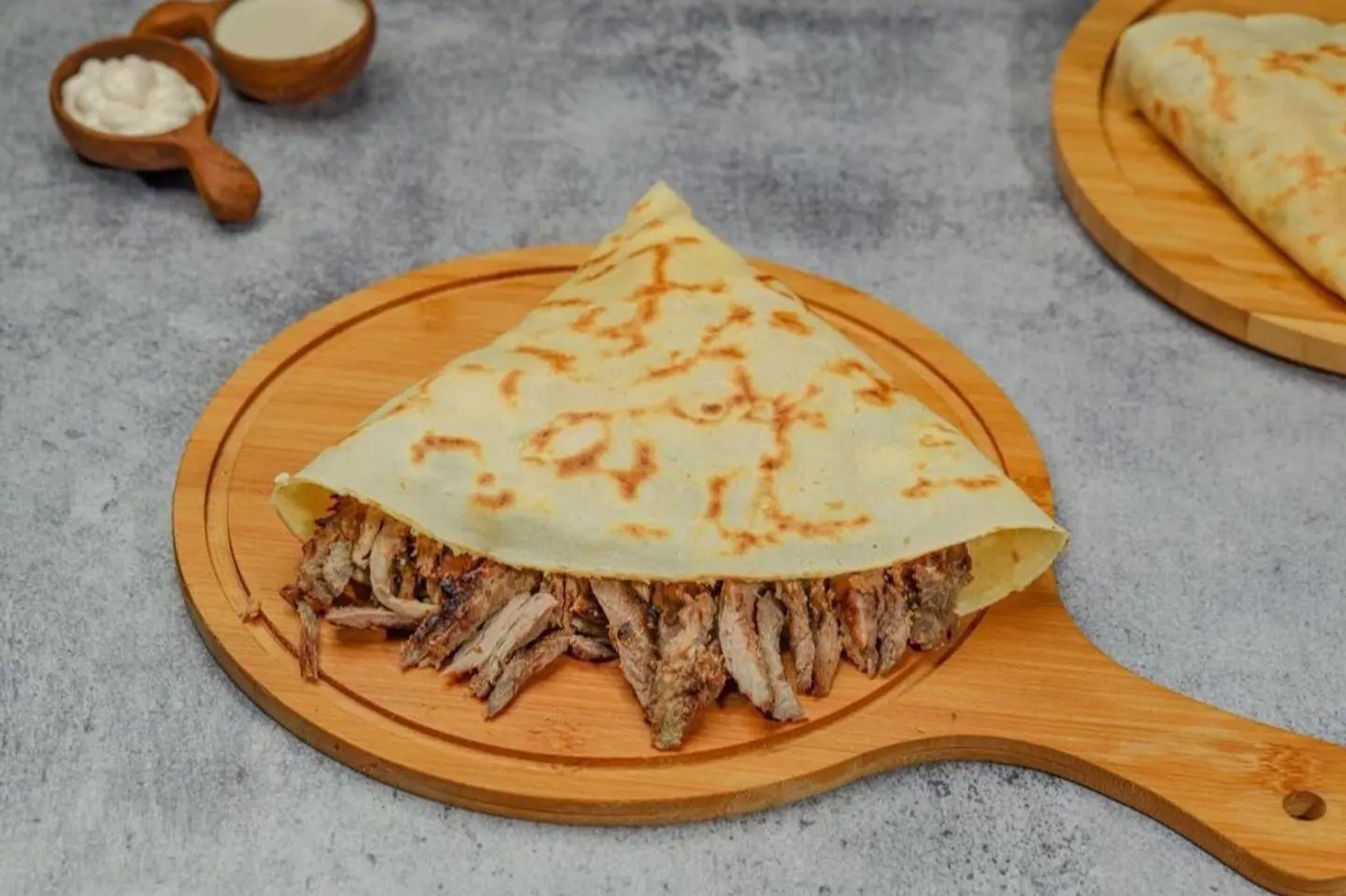 Chicken Shawarma Crepe
