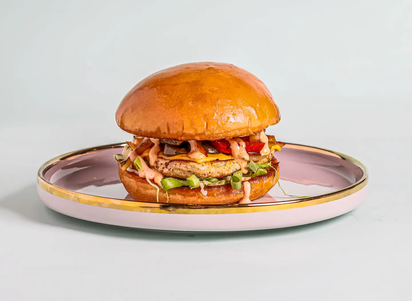 The Grill Chicken Spicy Burger