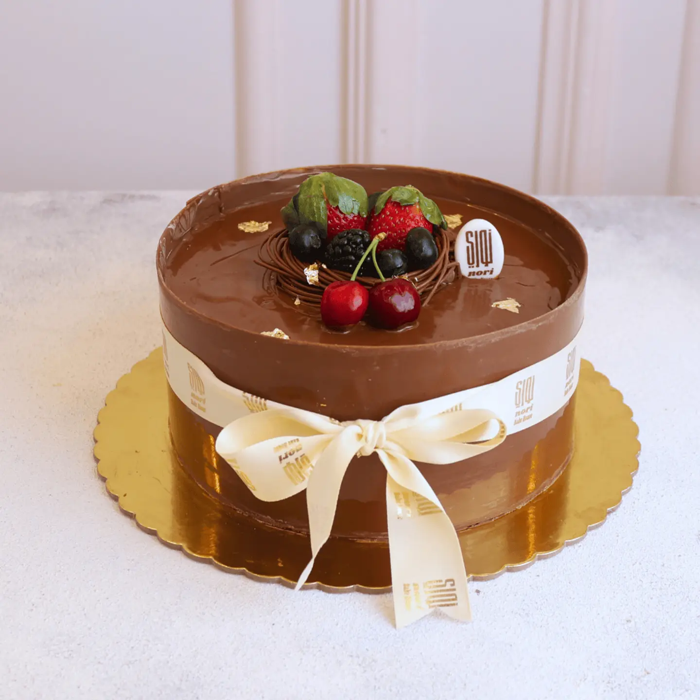 Chocolate Fudge Cake (Serves 8 To 10 People)