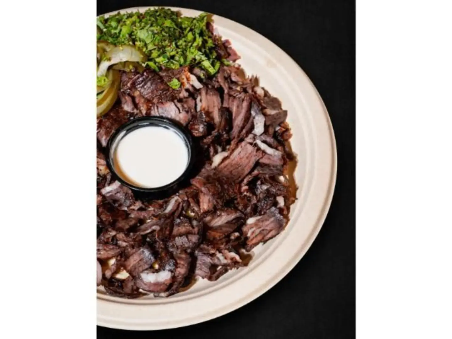 Large Meat Shawarma Dish