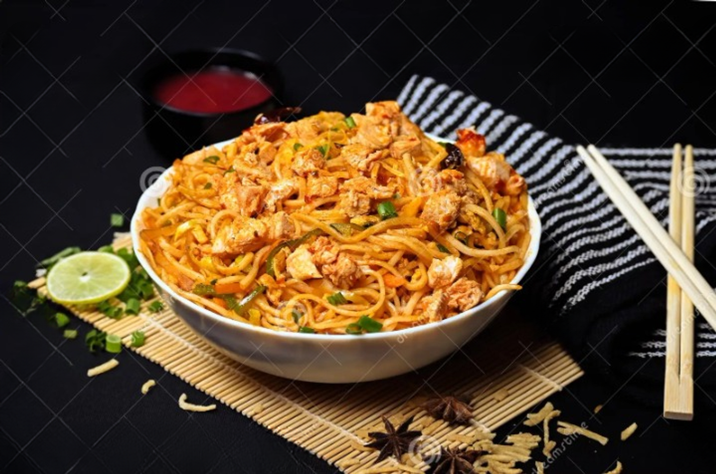 Shezwan Chicken Noodles