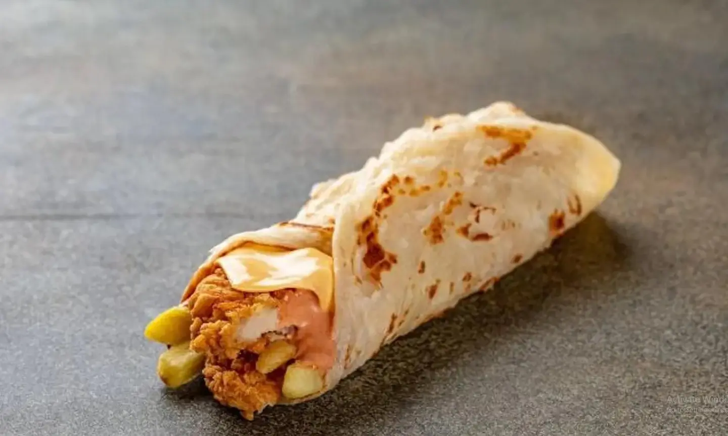 Zinger Cheese Chapati