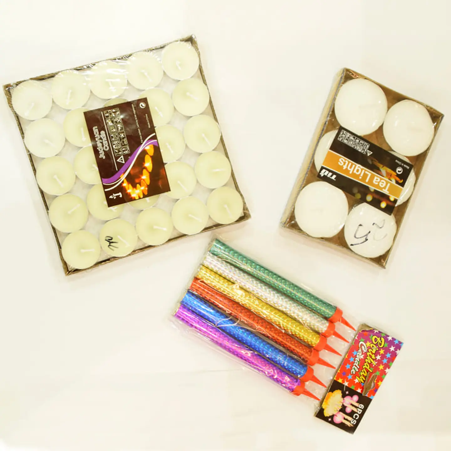 طقم شموع مشكل