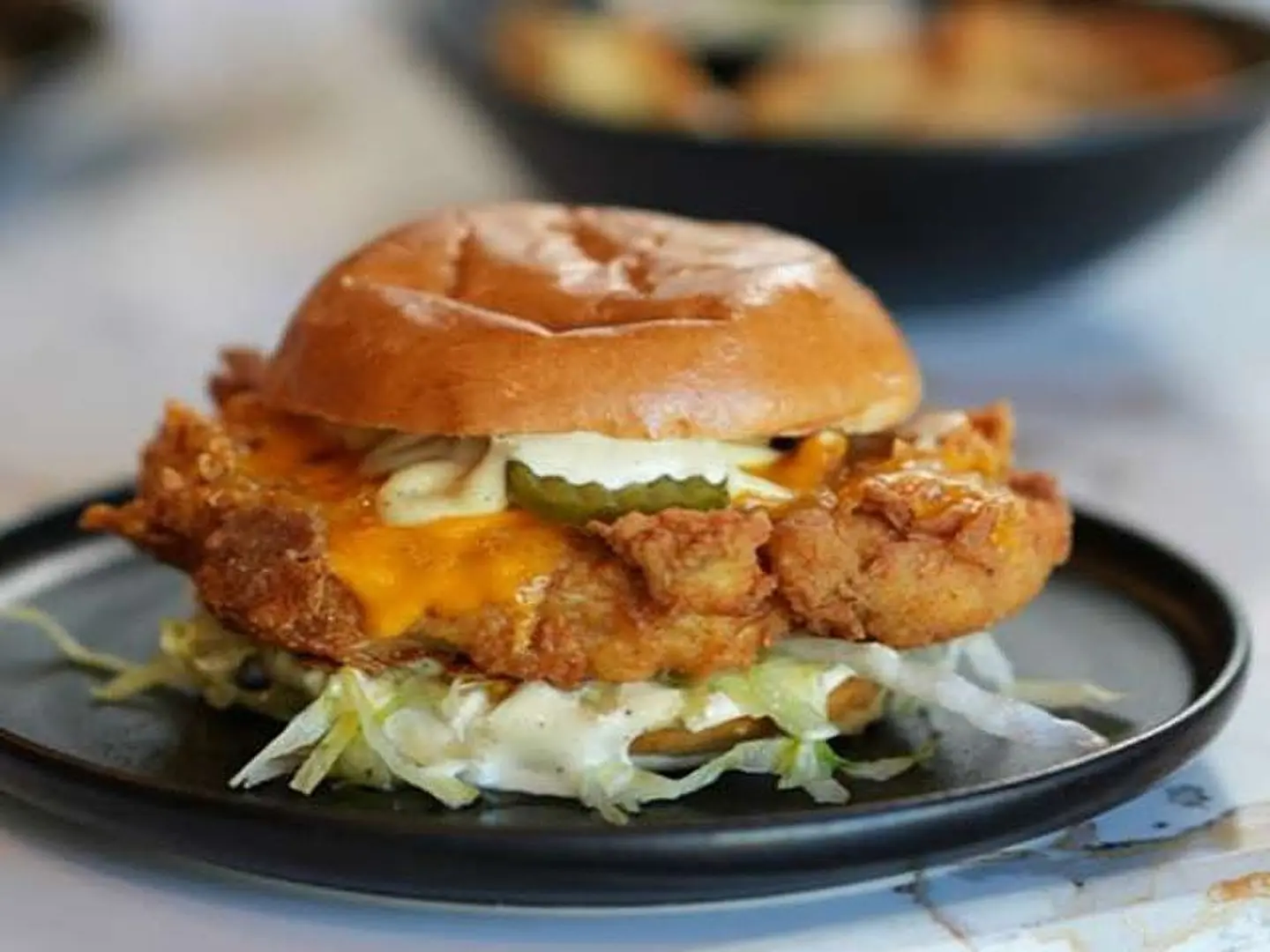 Trois Chicken Burger