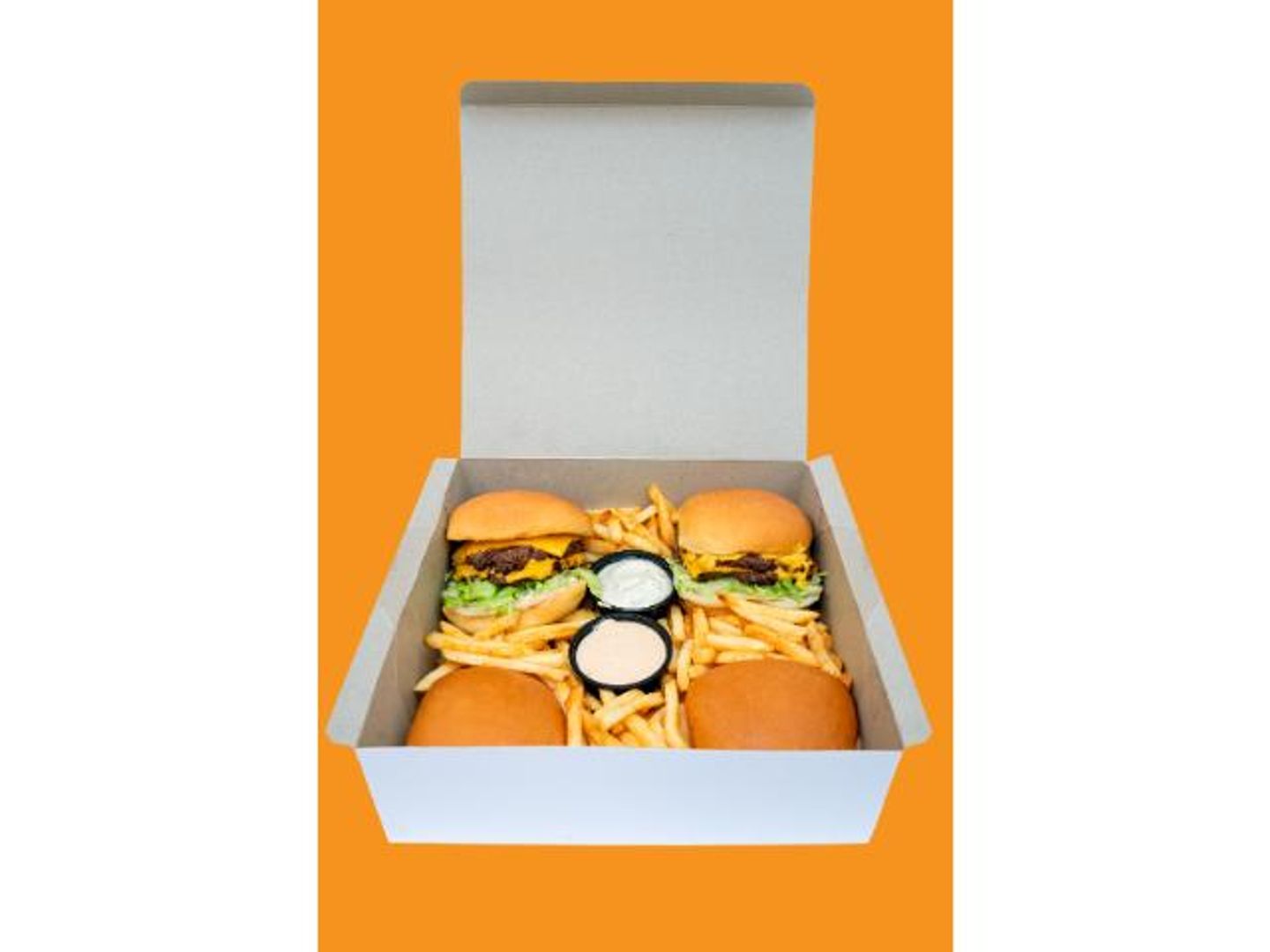 Double Cheesy Burger Saving Box