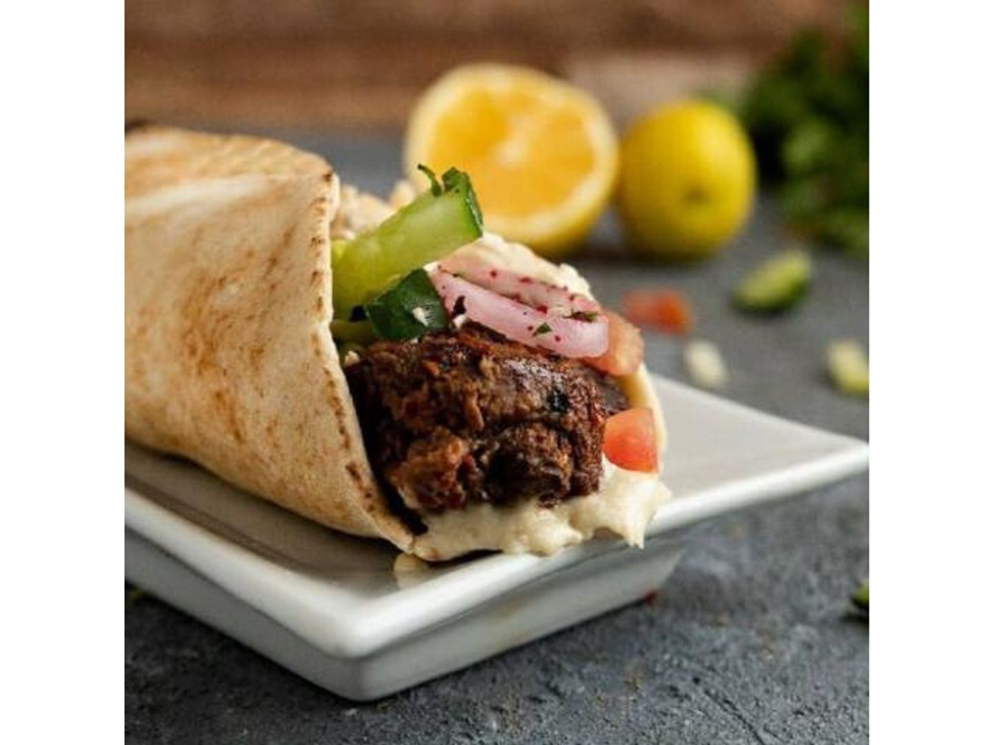 Meat Kebab Sandwich
