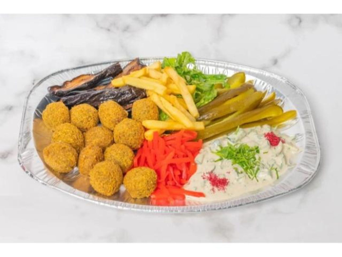 Mixed Falafel Plate