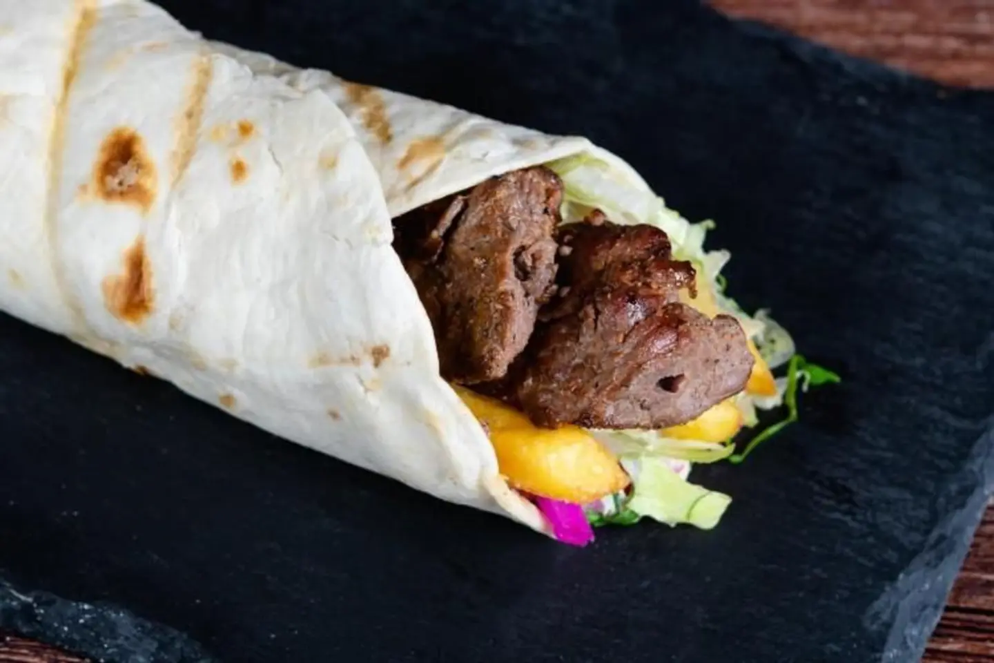 سندويش أوصال لحم