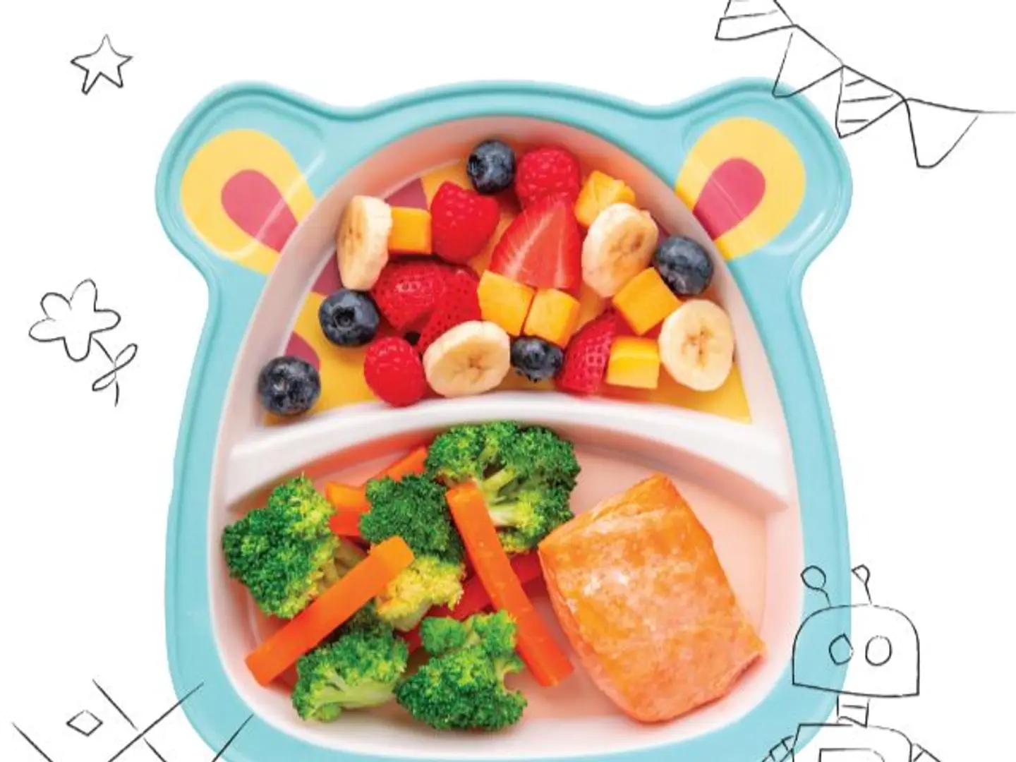 Kids Bento Meal "Salmon"