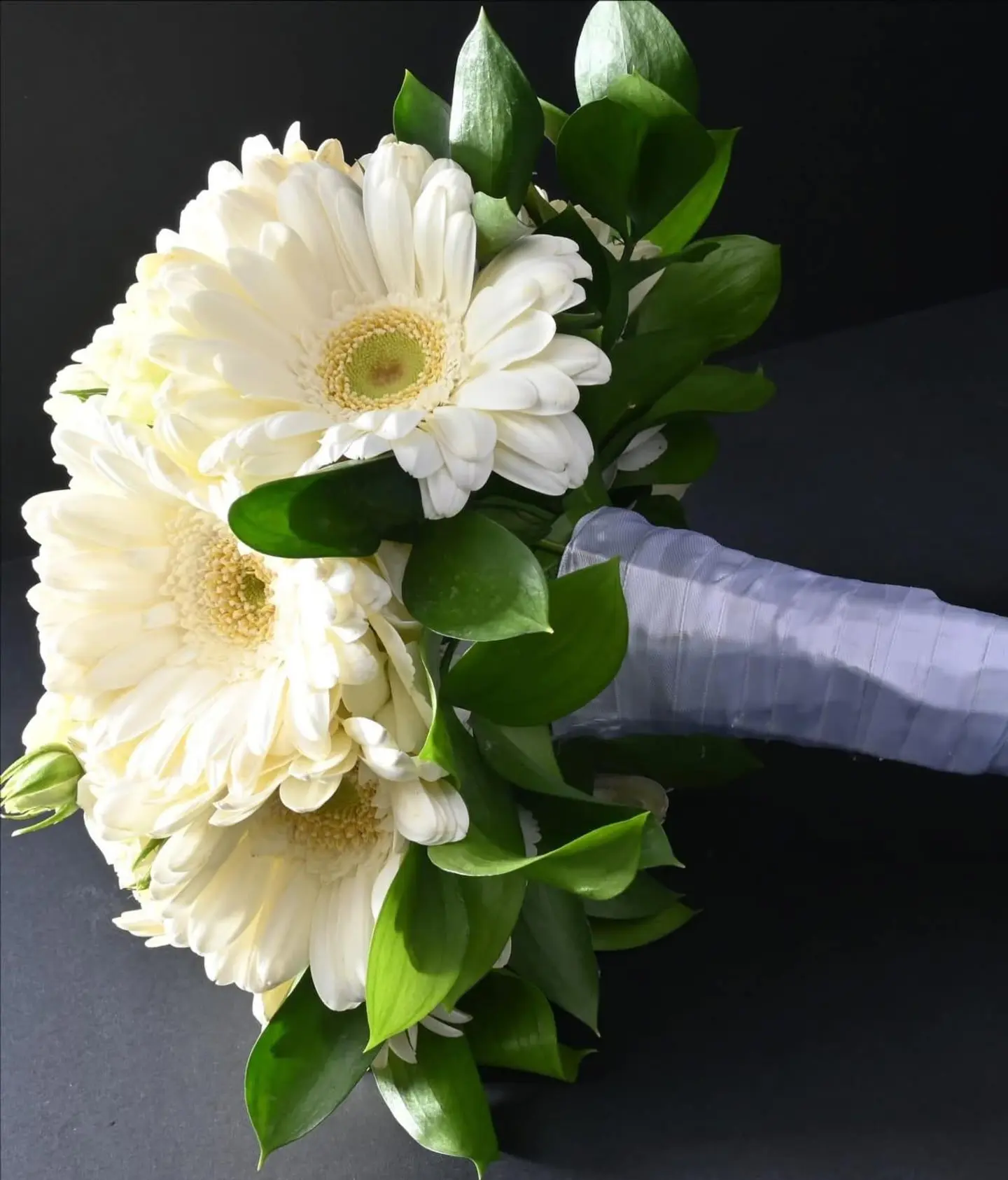 Bridal Bouquet With Gerbera And White Flowers