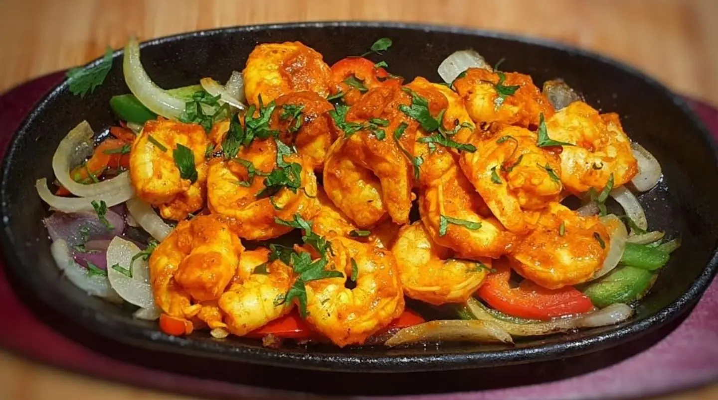 Chilli Prawn Sizzler