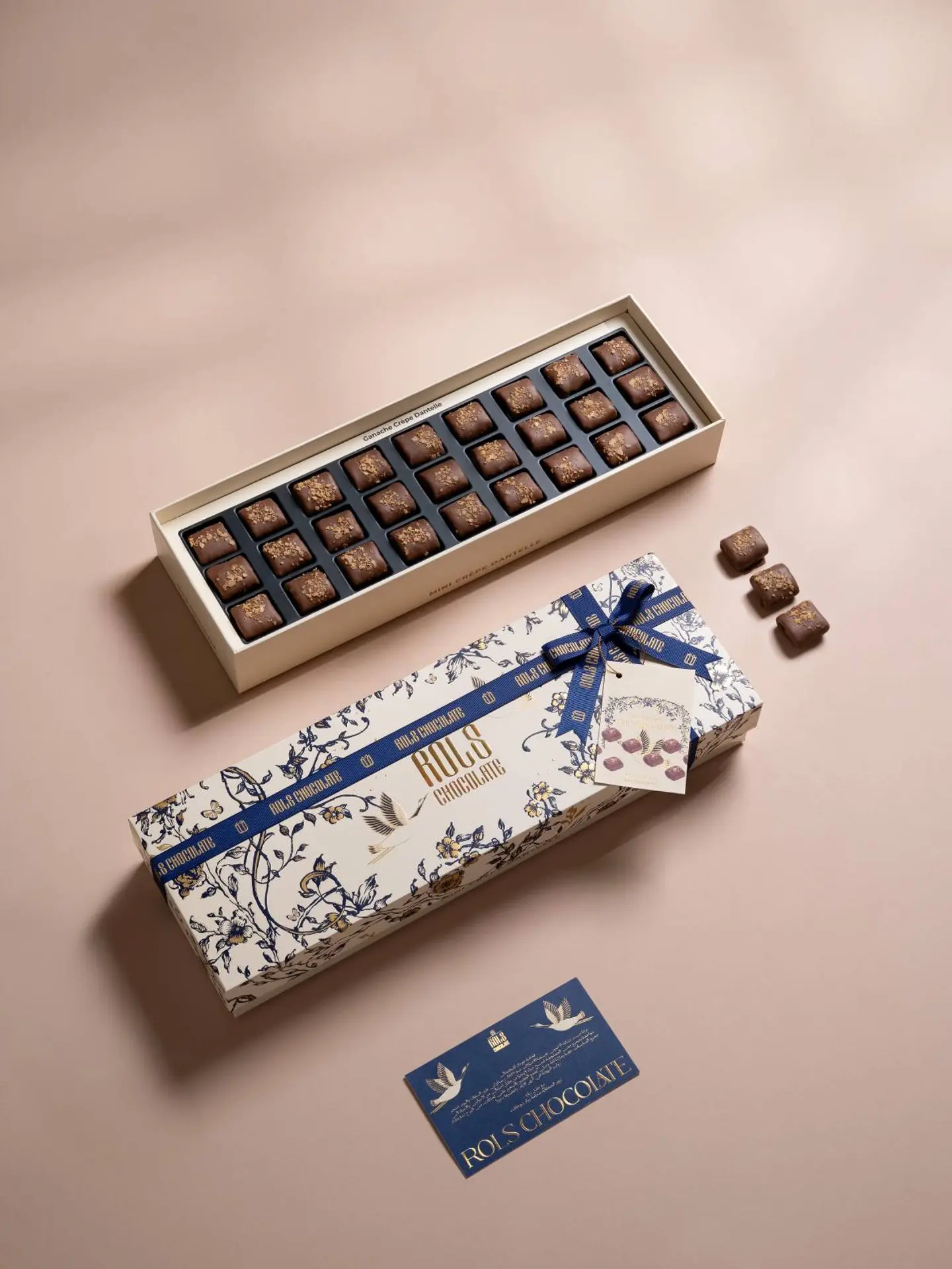 ميني كريب دانتيل - أزرق