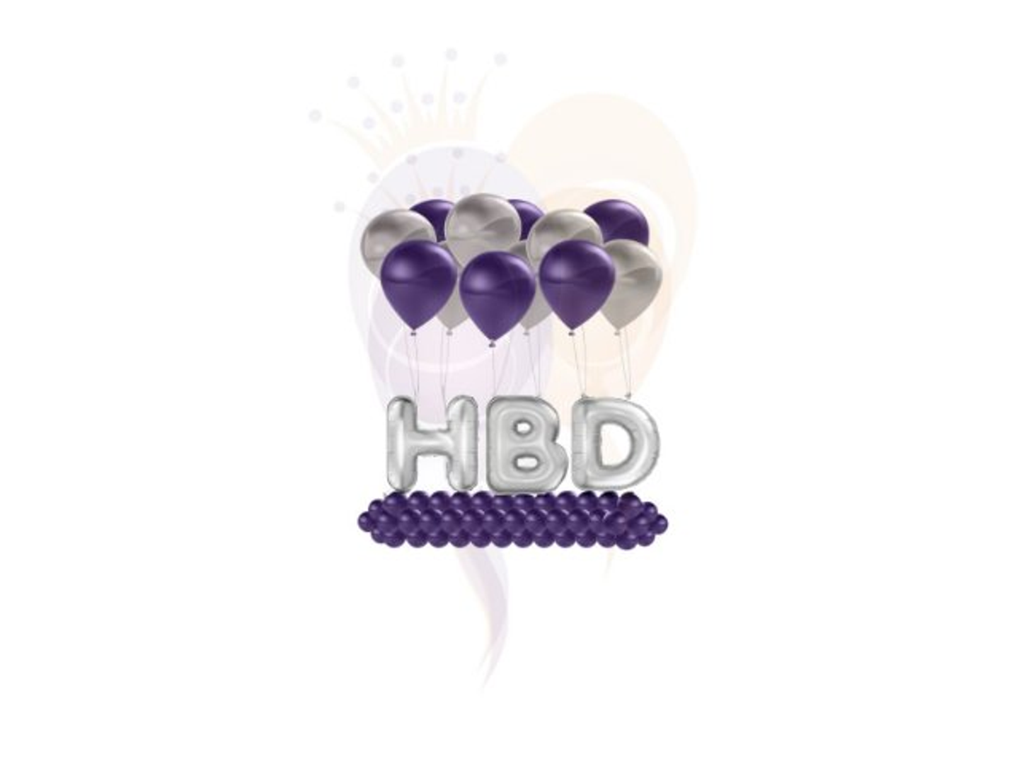 Fly Letter Design Hbd