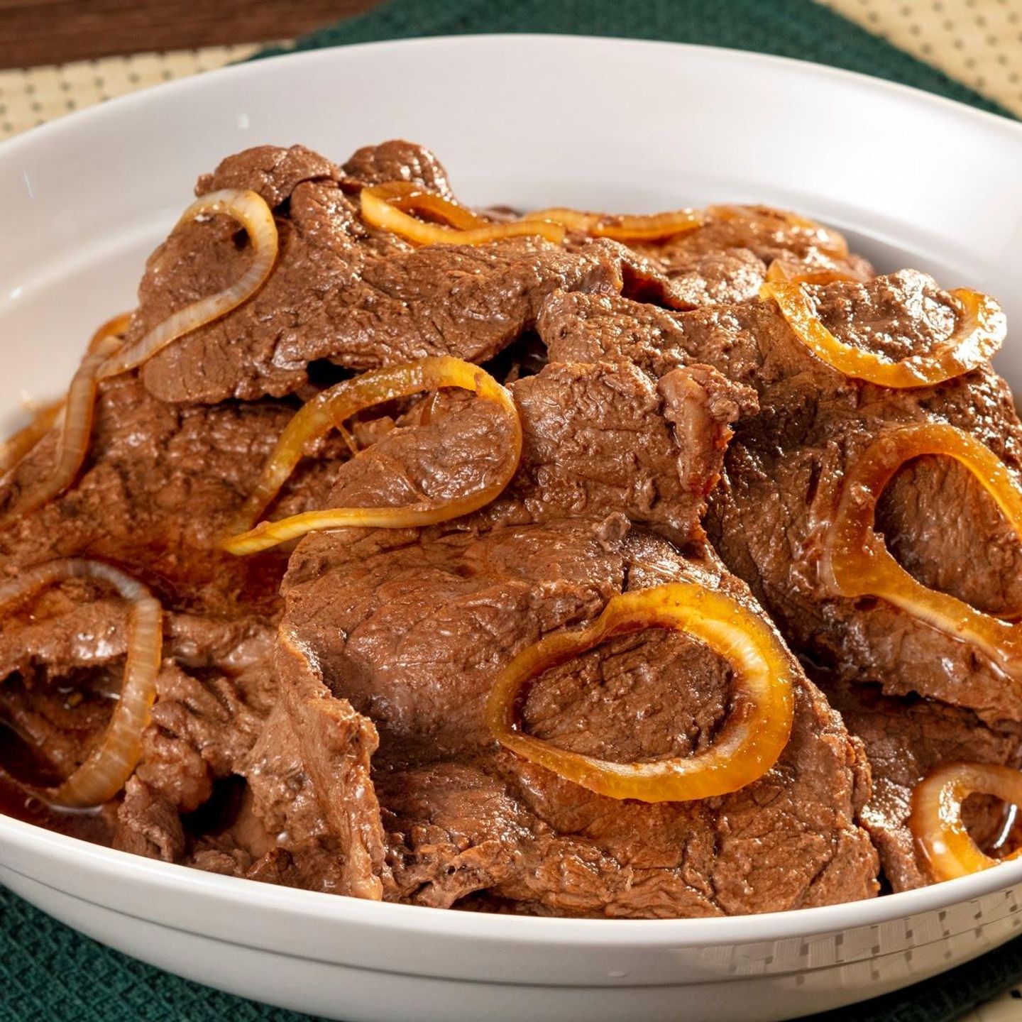 لحم بقري بصوص الصويا و الليمون