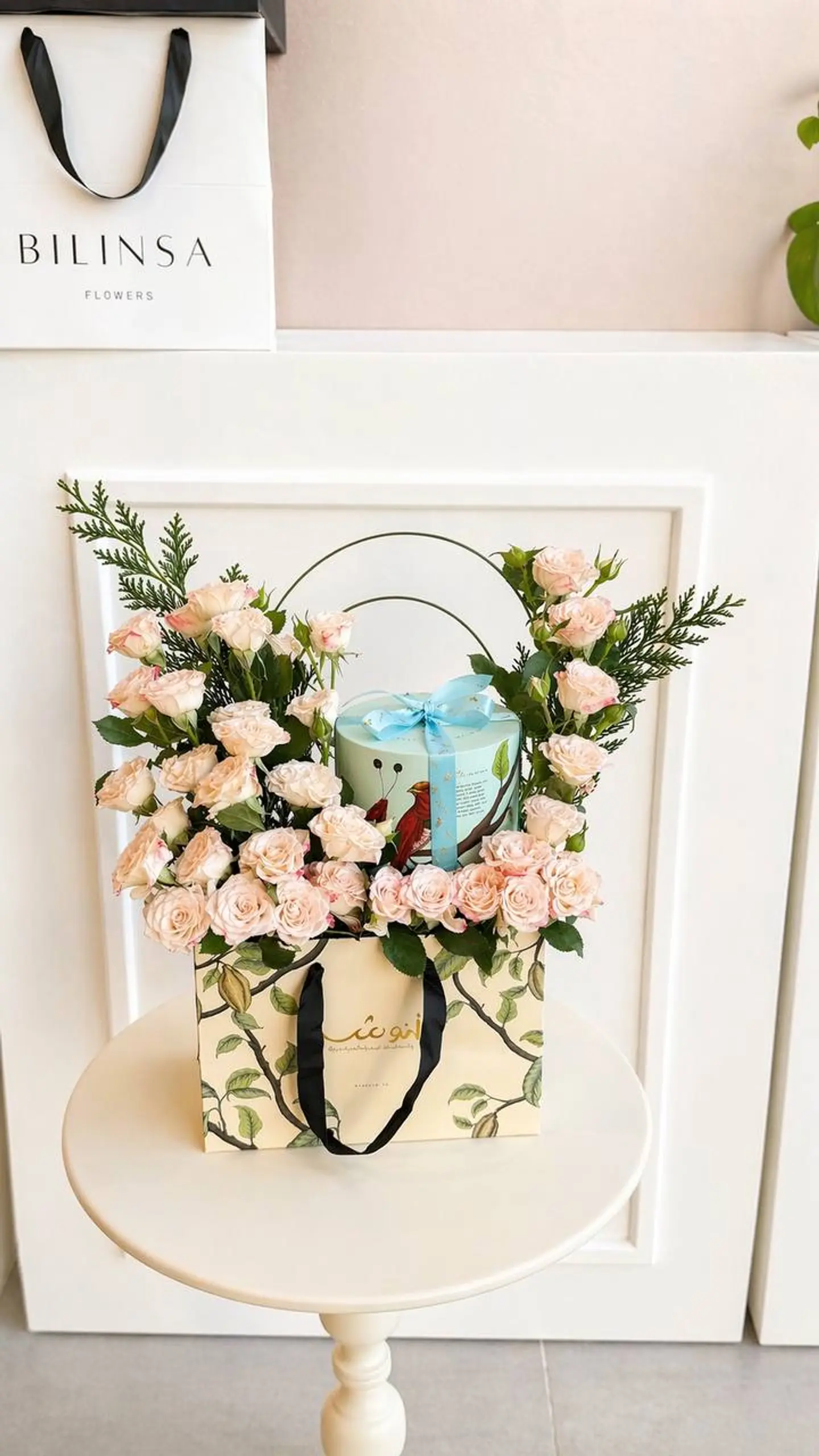 Baby Rose With Chocolate Box