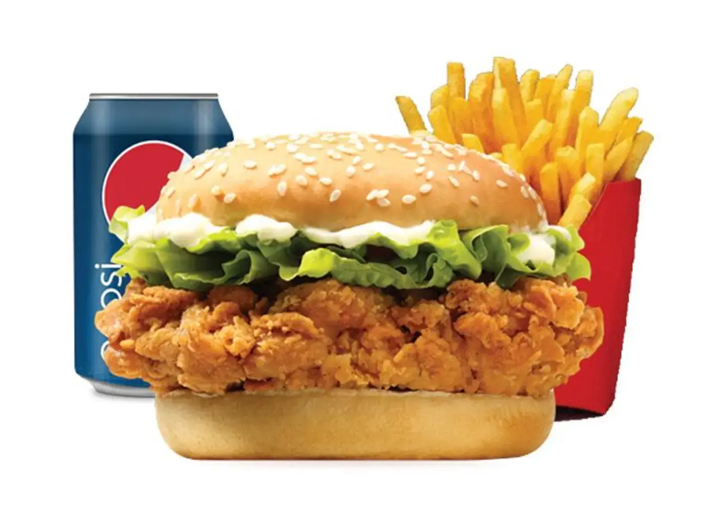 Double Zinger Burger Meal