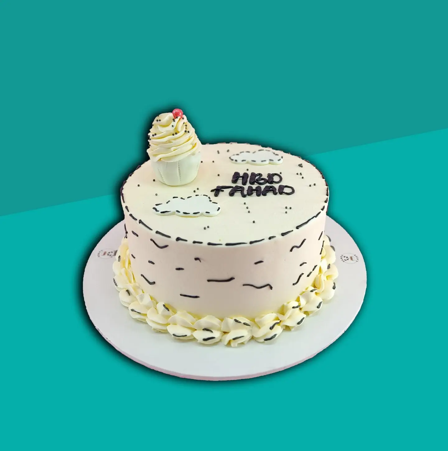 Comic Cake White 2