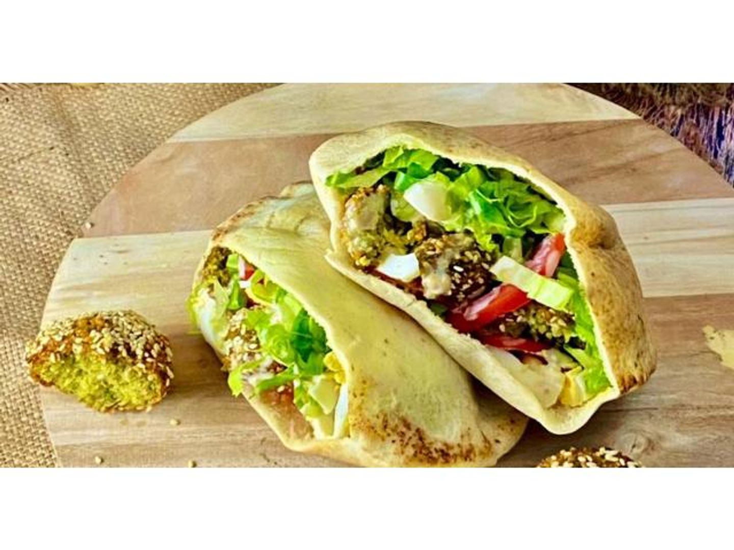 Cheese Falafel With Syrian Bread