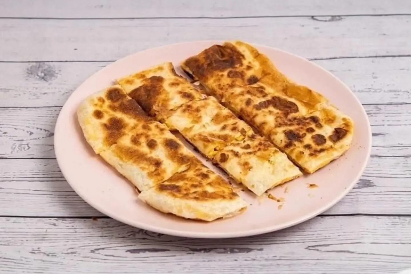 Salty Meat With Cheddar Cheese