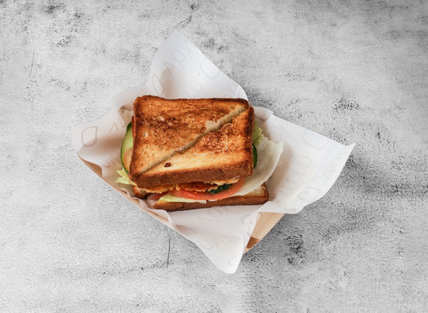 Halloumi Baguette Sandwich