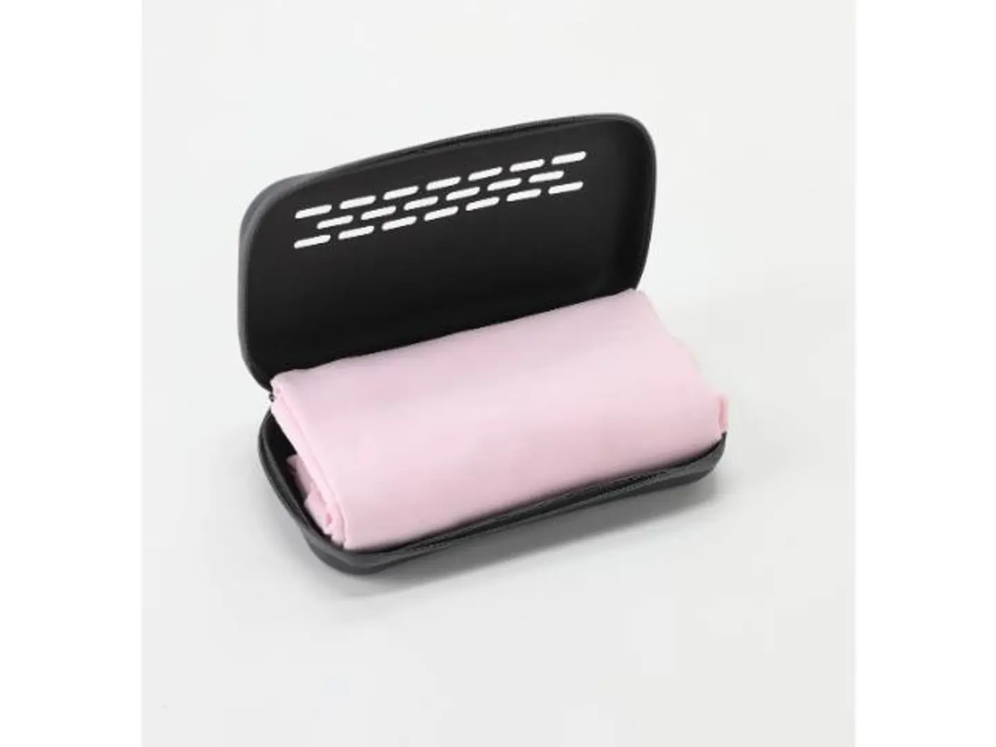 المنشفة المطورة 70*140 مع حقيبة وردي