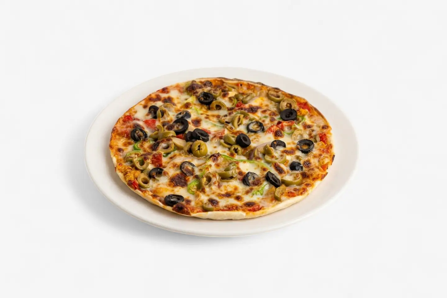 Chicken Vegetable Pizza