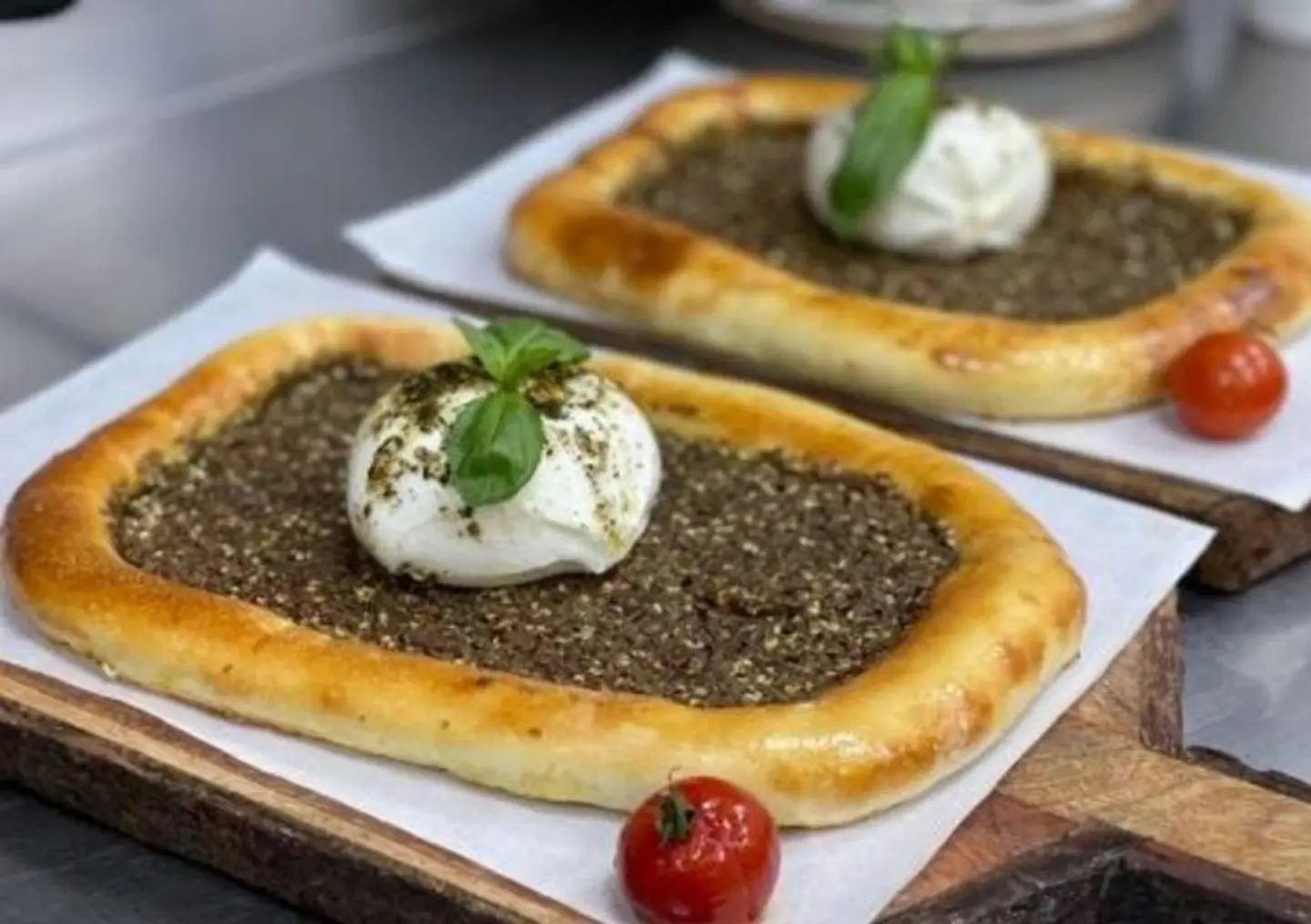 Thyme Buratta Bread