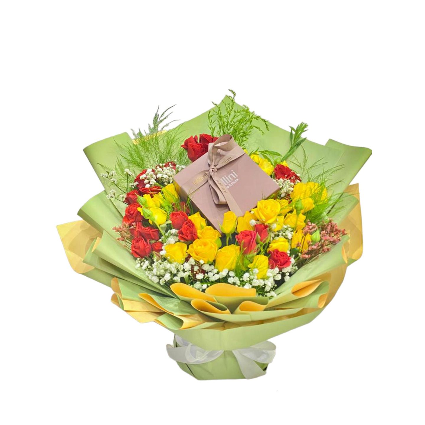 باقة ورد مشكل 140
